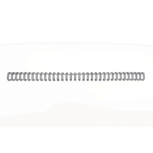 Spirali metalliche a 34 anelli GBC WireBind 14 mm A4 nero conf da 100 spirali - RG810910