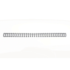 Spirali metalliche a 34 anelli GBC Wirebind 9 mm a4 nero conf da 100 spirali - RG810610