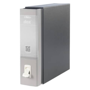 Registratore a leva DOX1 Commerciale S. Francisco 28,5x31,5 cm - dorso 8 cm grigio - D15107