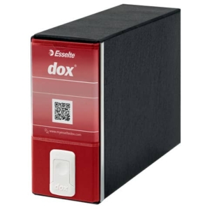 Registratore a leva DOX3 Memorandum dorso 8 cm - formato 23x18 cm rosso 263B1