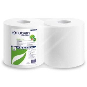 Bobina multiuso Lucart Eco 800 strappi 180 m - 2 veli - Conf. 2 rotoli - 852421T