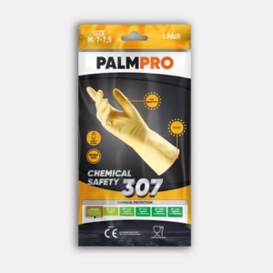 Guanti riusabili Icoguanti in lattice M trasparenti NUT/MEDIA