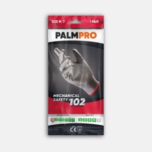 Guanti riusabili Icoguanti in nylon/poliuretano L grigi NPU/LARGE