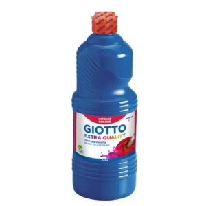 Tempera a base d'acqua GIOTTO Extra Quality flacone 1 lt blu F53341700