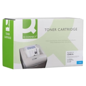 Toner Q-Connect rigenerato HP CE401A ciano - K15538QC