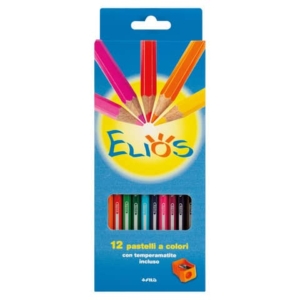 Matite colorate FILA Elios assortiti astuccio da 36 + temperino - F274600