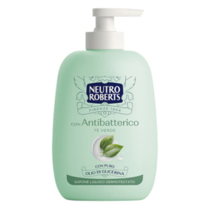 Sapone liquido Neutro Roberts antibatterico con tè verde 200 ml 7003838