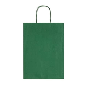 Sacchetti da regalo Rex-Sadoch Allegra tinta unita Dark 36x12x41 cm verde conf. da 25 - SDF36-560