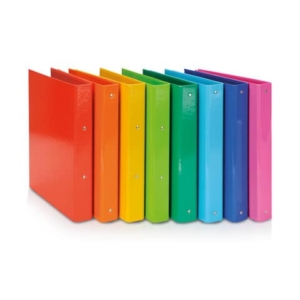 Raccoglitore Euro-cart Iris A4 dorso 4 cm - 4 anelli tondi 30 mm verde CPCL4-30VE