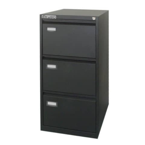 Classificatore per cartelle sospese KUBO 3 cassetti 46x62x101 cm nero 4103