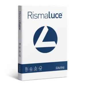 Carta per fotocopie A4 Favini Rismaluce Bianca 120 g/m² Risma da 250 fogli - A604204