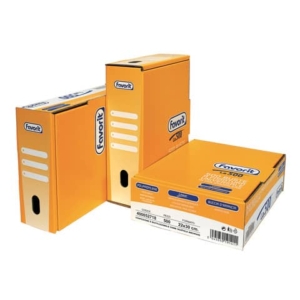 Buste trasp. a foratura universale FAVORIT La500 buccia d'arancia linear 22x30 cm scatola da 500 - 400052718