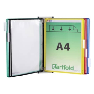 Leggio murale Tarifold® A4 10 buste in PVC B414609