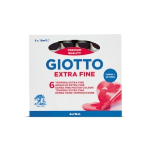 Tempera GIOTTO Extra 12 ml nero F35202400