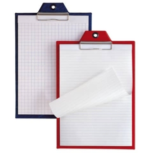 Portablocco singolo con molla Sei Rota Superblock S 21x29,7 cm rosso 29302212