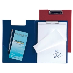 Portablocco doppio con molla Sei Rota Superblock D 21x29,7 cm rosso 29342212