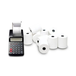 Rotoli calcolatrice POS Rotolificio Pugliese Exclusive BPA FREE 57 mm x 25 m 48 g/m² - f. 12 mm cf 10 pz