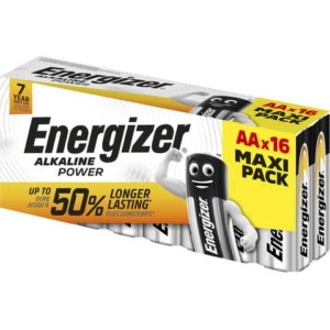 Batterie ENERGIZER Alkaline Power AA BP16 conf. da 16 - E302743800