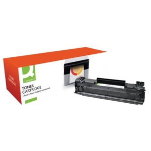 Toner Q-Connect rigenerato HP CE285A nero - KF14939