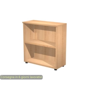 Mobile a giorno basso faggio 80x35xH.72 cm con 1 ripiano regolabile linea Presto Artexport - 030/6