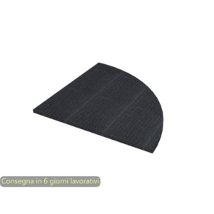 Raccordo a 90° per scrivanie Artexport Presto 80x80 cm nero venato frassino 313/8