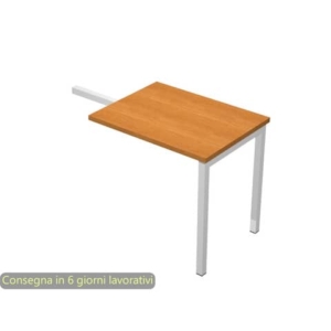 Allungo reversibile dx/sx per scrivania Artexport Presto VenerePlus 80x60x72,5cm noce chiaro - 671/4