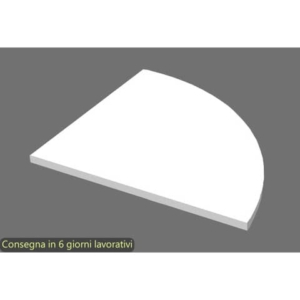 Raccordo a 90° per scrivanie Artexport Presto 80x80 cm bianco 313/3