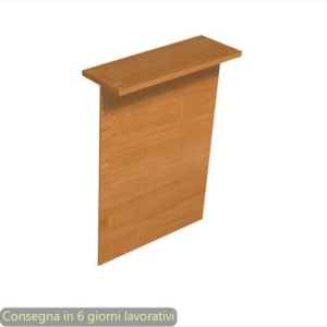 Sopralzo reception lineare noce chiaro 80x30xH.115 cm per scrivania linea Presto Artexport - RB-80/4