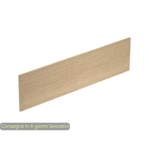 Pannello divisorio + staffe supporto per bench rovere 140x40 cm in melaminico linea Bridge Artexport - PAN-140-BTA/C