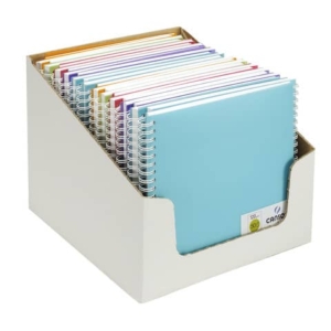 Quaderno a spirale Canson 18,5x18,5 cm - 50 ff - assortiti C200003027