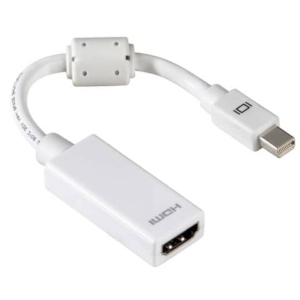 Cavetto adattatore HAMA Mini Display Port M/HDMI F bianco per Mac 7653246