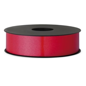 Nastro da regalo in rocchetto Brizzolari 30 mm x 100 m rosso 6800/30 C.7