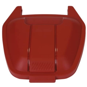 Coperchio per bidone portarifiuti Rubbermaid Mobile Bin 100 L  rosso R039246