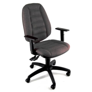 Sedia operativa girevole Unisit Cerere CRSY Eco Smart - rivestimento ignifugo grigio scuro -CRSY/IT