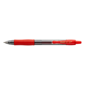 Penna gel a scatto Pilot G-2 0,7 mm rosso 001522