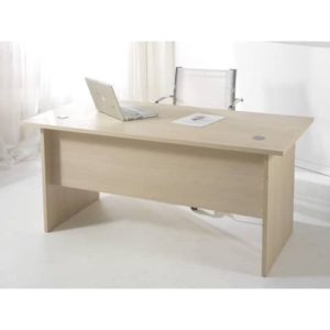 Scrivania Frensy Larix 160x80x72 cm fianchi a pannello larice ULALS160