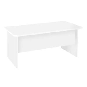 Scrivania Frensy BYTE 130x80x72 cm fianchi a pannello grigio UBGS13