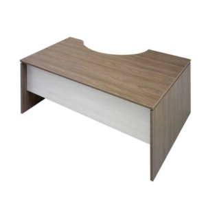 Scrivania informatica Frensy Florence semipenisola a sinistra 180x100x72 cm fianchi a pannello - olmo UFL18SX