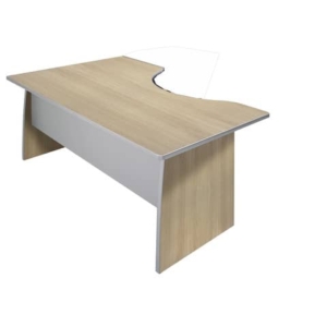 Scrivania informatica Frensy Spirit con semipenisola destra 180x100x72 cm rovere - USPRSI18DX