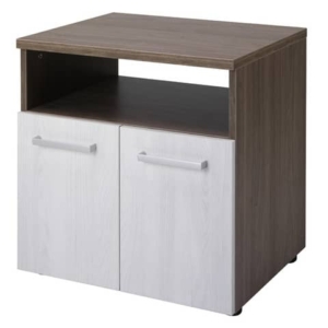 Mobile di servizio Frensy Florence 60x52x63 cm olmo - ante frassino chiaro UFLMS