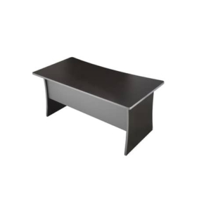 Scrivania Frensy Spirit fianchi a pannello 140x80x72 cm wengé USPWS14