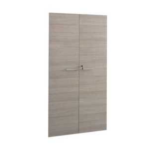 Coppia ante mobile alto largo Frensy Larix 90x180 cm rovere grigio ULAGAT18