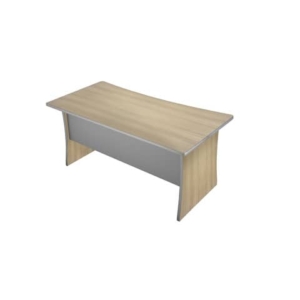 Scrivania Frensy Spirit 160x80x72 cm fianchi a pannello rovere USPRS16