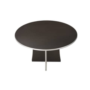 Tavolo miniriunione Frensy Spirit Ø 125 cm - H.72 cm wengé USPWTR125