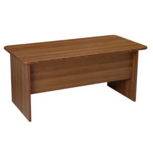 Scrivania Frensy BYTE 130x80x72 cm fianchi a pannello noce tabacco UFBNS13