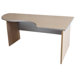 Scrivania informatica con semipenisola destra Frensy EMOTION 160x100x72 cm rovere - UEMWS16D