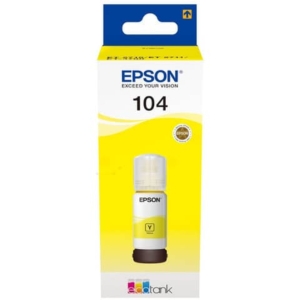 Inchiostro in bottiglia Epson 104 EcoTank giallo C13T00P440