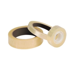 Nastro adesivo trasparente Q-Connect in PP 19 mm x 33 m - conf. 8 rotoli - KF27013