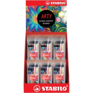 Stabilo rollerset Arty Edition Point 88 e Pen 68 - conf. 12 pz - colori assortiti - 25/26-06-1
