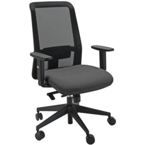 Sedia operativa girevole Unisit Jet JEA ergonomica schienale in rete - sedile antracite - JEA/ST